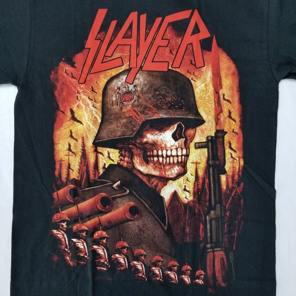 slayer band merch